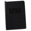 View Image 2 of 4 of Script Zippered Padfolio