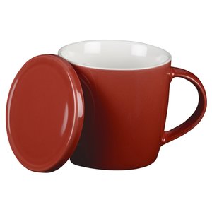 Additional Image 1 - a red mug with a lid