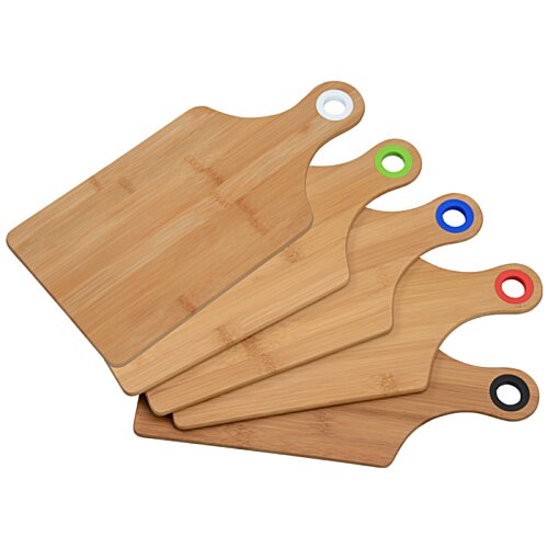 Additional Image 1 - a group of wooden cutting boards