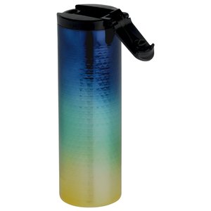 Additional Image 2 - a blue and yellow cylindrical object with a black handle