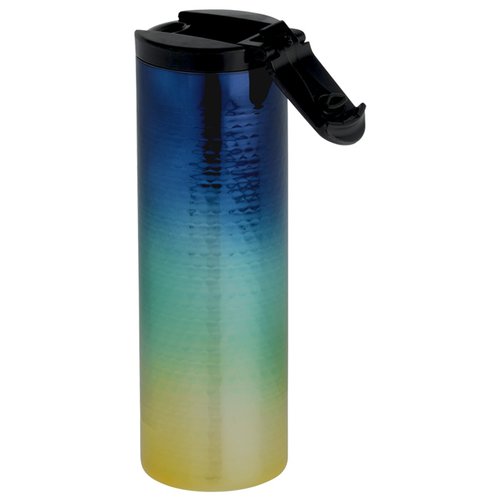 Additional Image 2 - a blue and yellow cylindrical object with a black handle