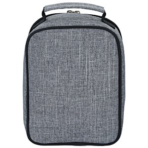 Additional Image 1 - a grey bag with a silver handle