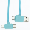 View Image 4 of 5 of Colour Pop Duo Charging Cable with Phone Stand Case