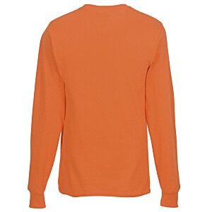 Additional Image 1 - a long sleeved orange shirt