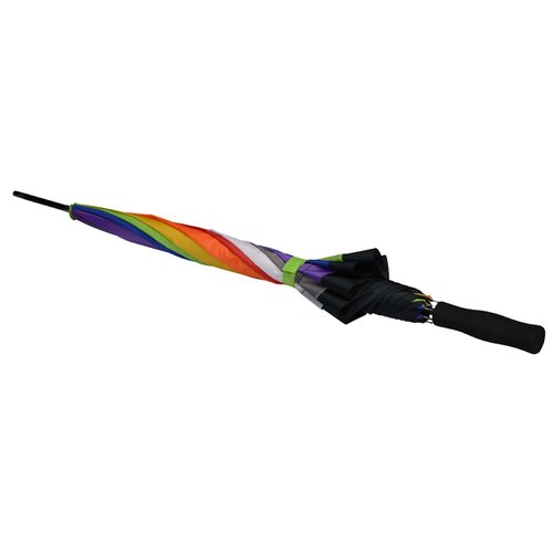 Rainbow Crescent Umbrella - 46" Arc Image 2 of 2
