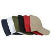 View Image 2 of 3 of Washed Cotton Chino Twill Dad Cap