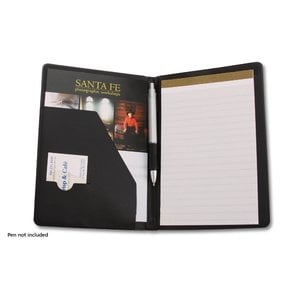 Additional Image 1 - a black folder with a white cover