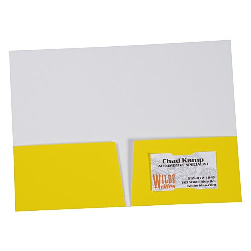Additional Image 2 - a yellow and white envelope