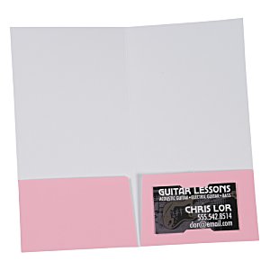 Additional Image 2 - a white and pink square with a black label
