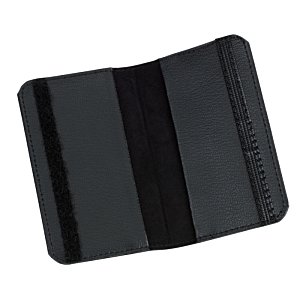 Additional Image 1 - a black card holder on a white background