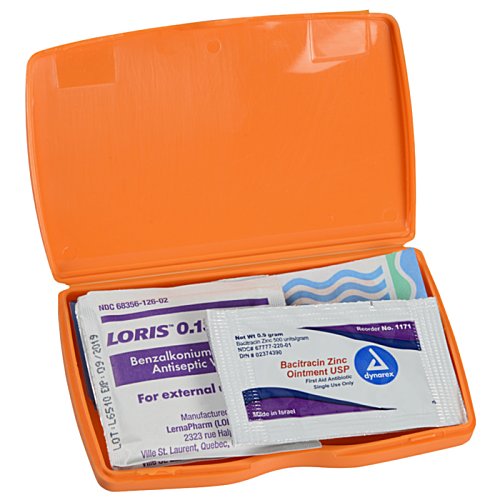 Additional Image 3 - an orange case with a few tickets in it