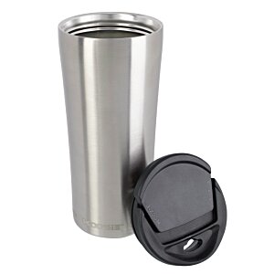 Additional Image 3 - a silver cup with a lid