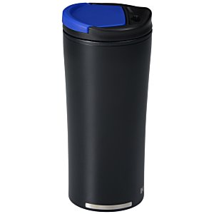 Additional Image 2 - a black and blue tumbler