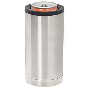 Additional Image 3 - a silver cylinder with black top