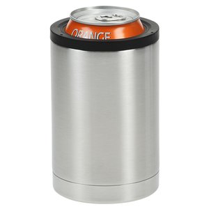 Additional Image 3 - a silver cylinder with black rim