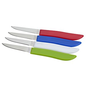 Additional Image 1 - a group of knives with different colors