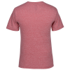 View Image 2 of 3 of Soft Tri-Blend Jersey T-Shirt - Embroidered