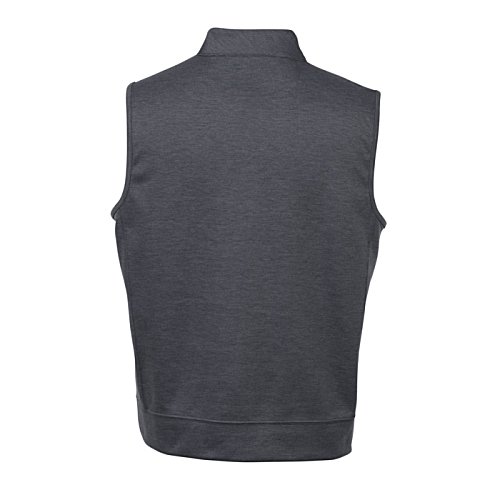 Twill Knit Stretch 1/4-Zip Vest Image 1 of 2