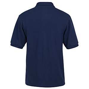 Additional Image 1 - a back of a blue shirt