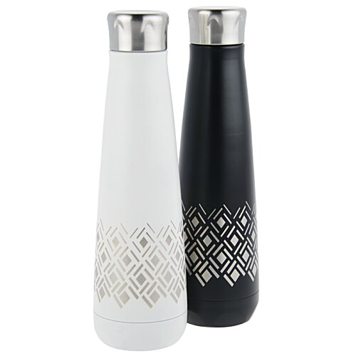 Peristyle Vacuum Bottle - 16 oz. - Diamonds - Closeout Image 2 of 2