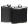 View Image 3 of 3 of Leatherette Flask - 6 oz.