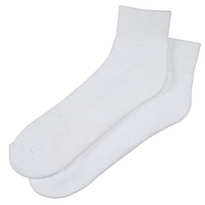 Additional Image 1 - a pair of white socks