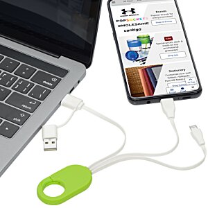 Additional Image 1 - a cellphone connected to a laptop