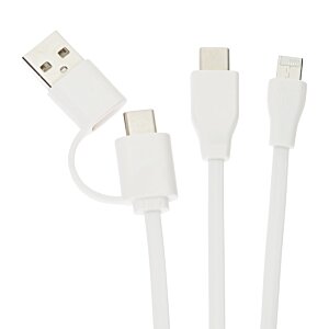 Additional Image 2 - a group of white usb cables