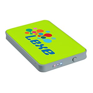 Additional Image 1 - a green rectangular device with blue text