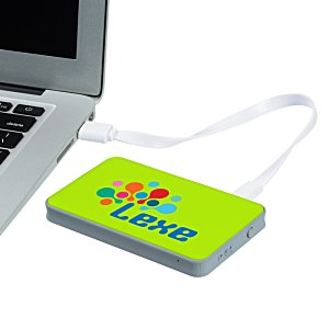 Additional Image 4 - a green rectangular object with a white strap