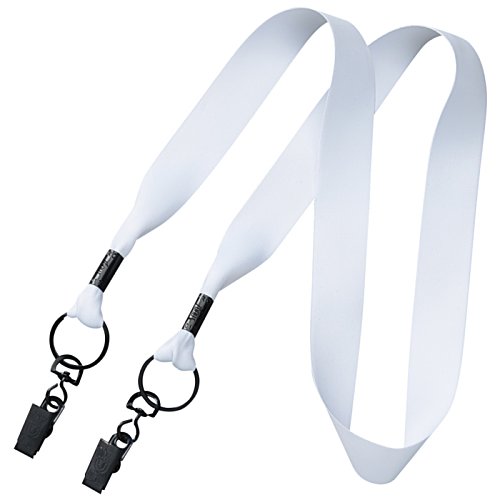 Dye-Sub Lanyard - 1" - 32" - 2 Bulldog Clips Image 1 of 2