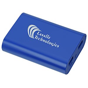 Additional Image 1 - a blue rectangular object with a logo on it