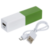 View Image 6 of 6 of Two Tone Accent Power Bank - 1500 mAh