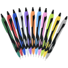 a group of pens in a fan