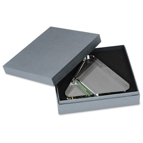 Triangle Stripe Crystal Award Image 1 of 1