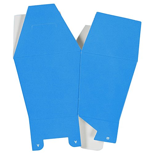 Additional Image 1 - a blue vest with white stripes