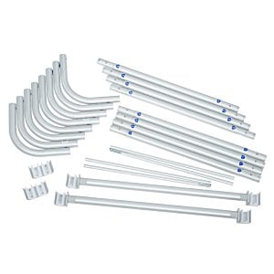 Additional Image 3 - a group of white and blue objects