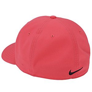Additional Image 1 - a red hat with a black swoosh