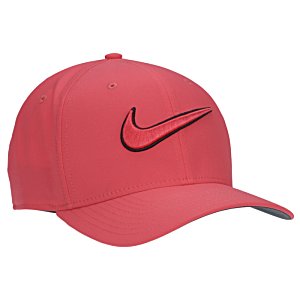 Additional Image 2 - a red hat with a black swoosh