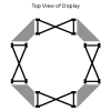 View Image 2 of 8 of Geometrical Floor Display - Ring