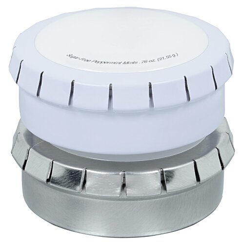 Additional Image 2 - a white round object with a white cap