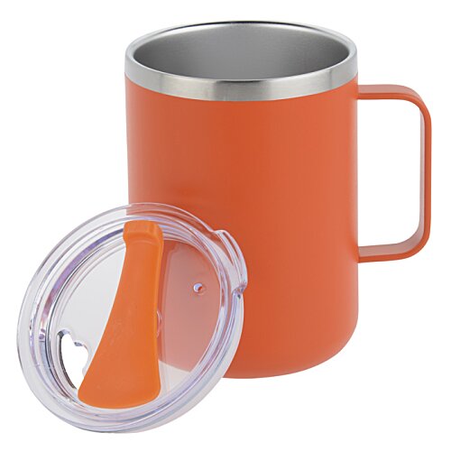 Additional Image 1 - an orange mug with a lid