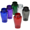 a group of colorful plastic cups