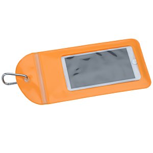 Additional Image 1 - an orange luggage tag