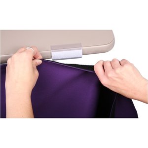 Additional Image 1 - a person sewing a purple shirt