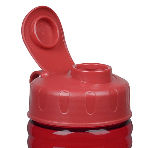 Additional Image 3 - a red plastic water bottle