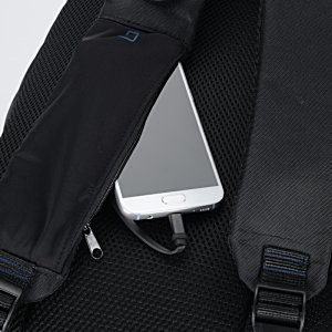 Additional Image 4 - a phone in a backpack