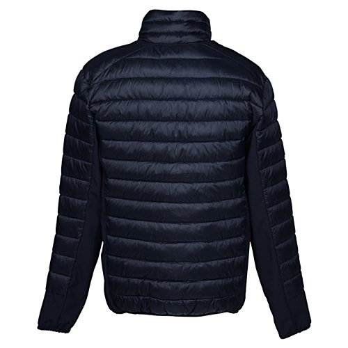 Additional Image 1 - a black striped jacket with a white background