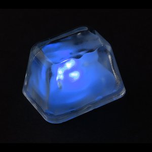 Additional Image 2 - a blue glowing cube on a black background