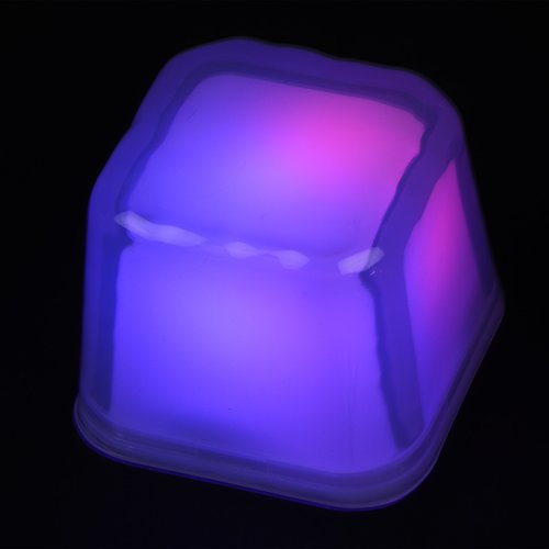 Additional Image 3 - a glowing purple and blue cube